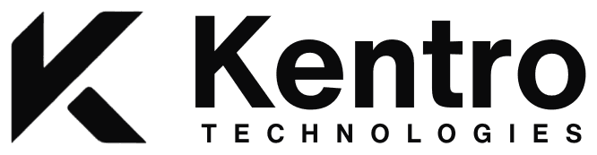 Kentro Tech logo — black wordmark